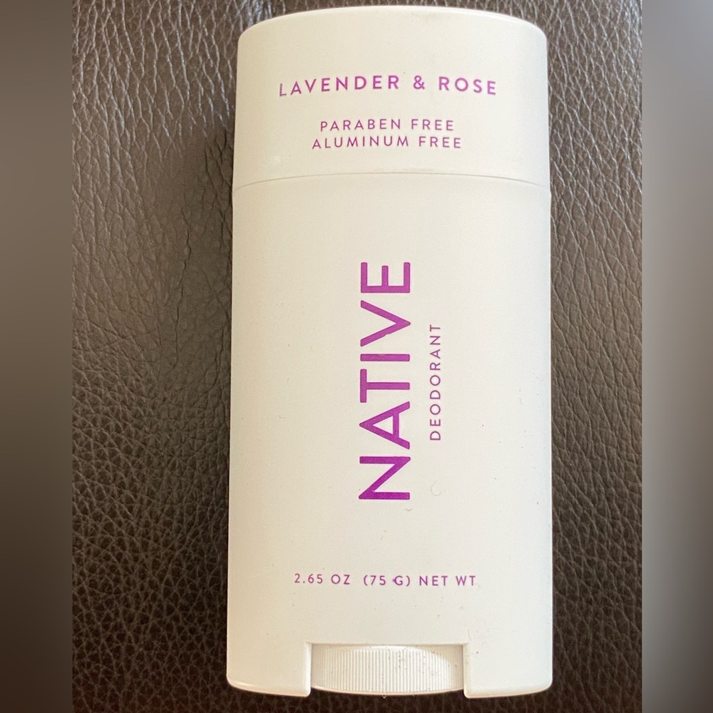 NATIVE NEW Paraben Free Lavender & Rose Scented Deodorant